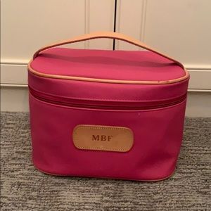 Jon Hart hot pink makeup case
